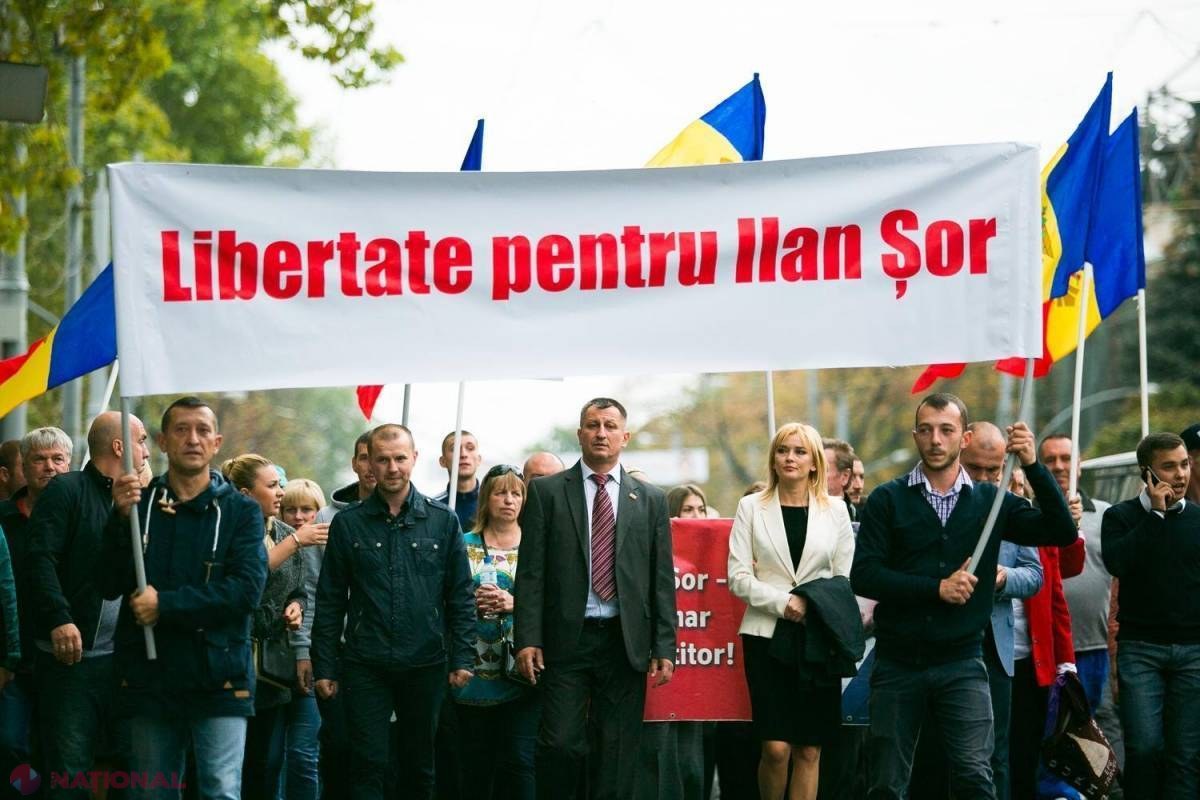 Peste 4 mii de persoane au ieșit în stradă și cer LIBERTATE pentru Ilan Șor. Instanța a decis că primarul de Orhei va sta în continuare în arest la domiciliu