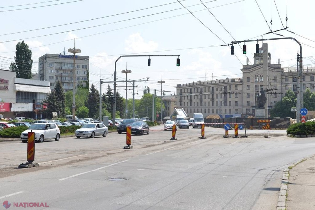 Bd. Ștefan cel Mare și Sfânt, în REPARAȚIE. Primăria promite că lucrările vor avea loc noaptea, pentru a evita crearea ambuteiajelor
