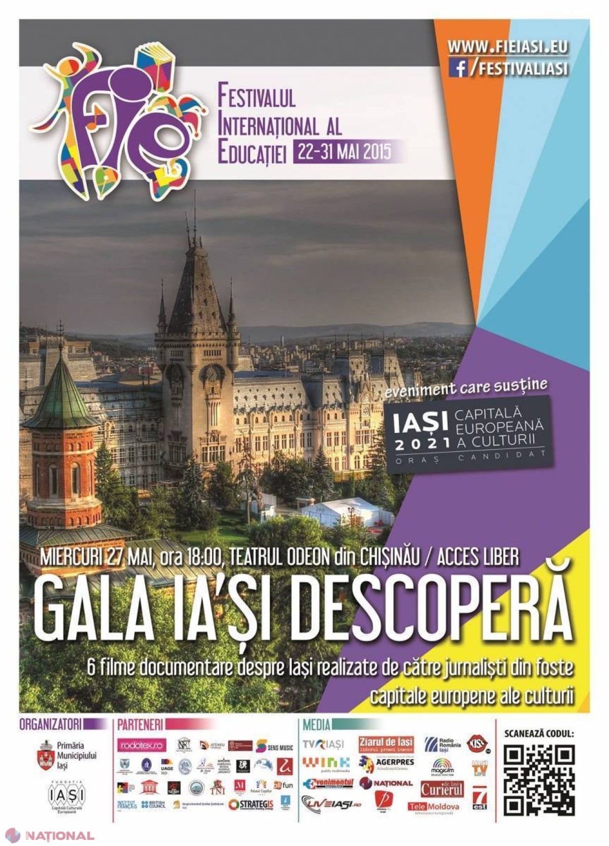 „Ia’şi Descoperă”, „festivalul festivalurilor” de la Iași ajunge și la Chișinău