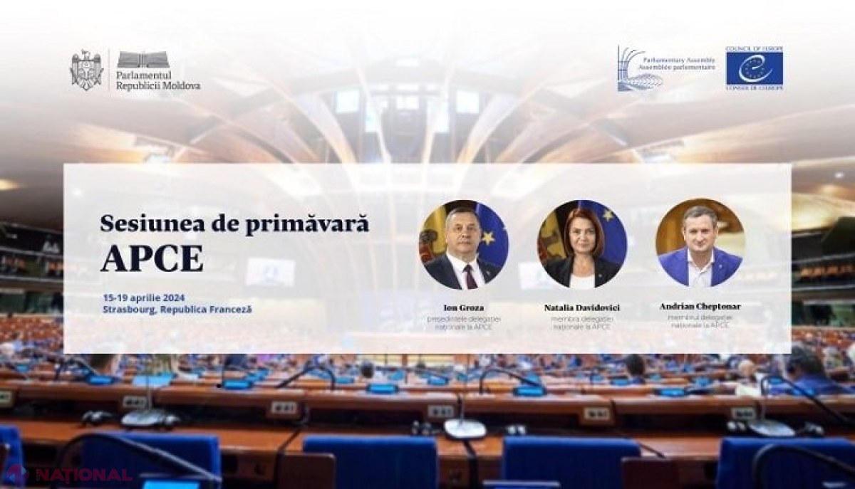 Suportul acordat Ucrainei, moartea lui Navalnîi și bunele practici în materie de referendum, printre subiectele discutate la sesiunea de primăvară a APCE: R. Moldova, reprezentată de patru oficiali