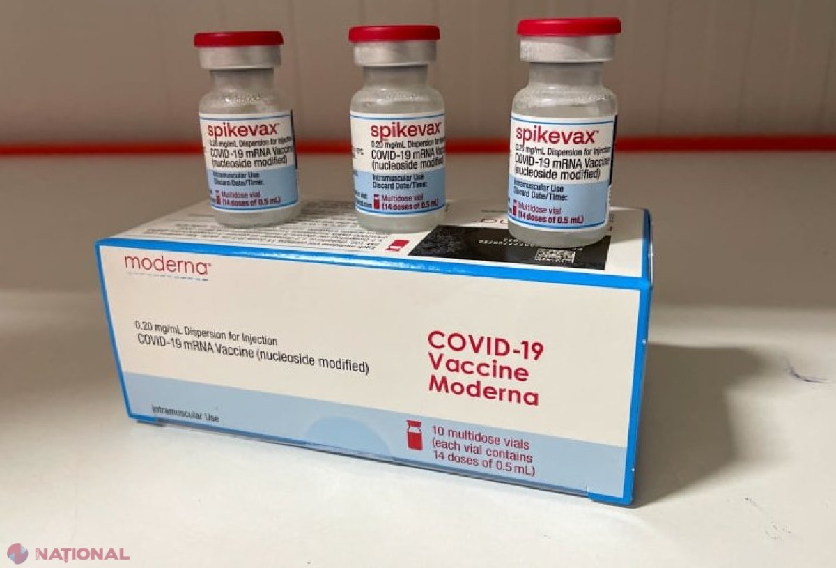 COVID-19 // Al treilea lot de vaccin Spikevax, produs de compania Moderna, a ajuns în R. Moldova