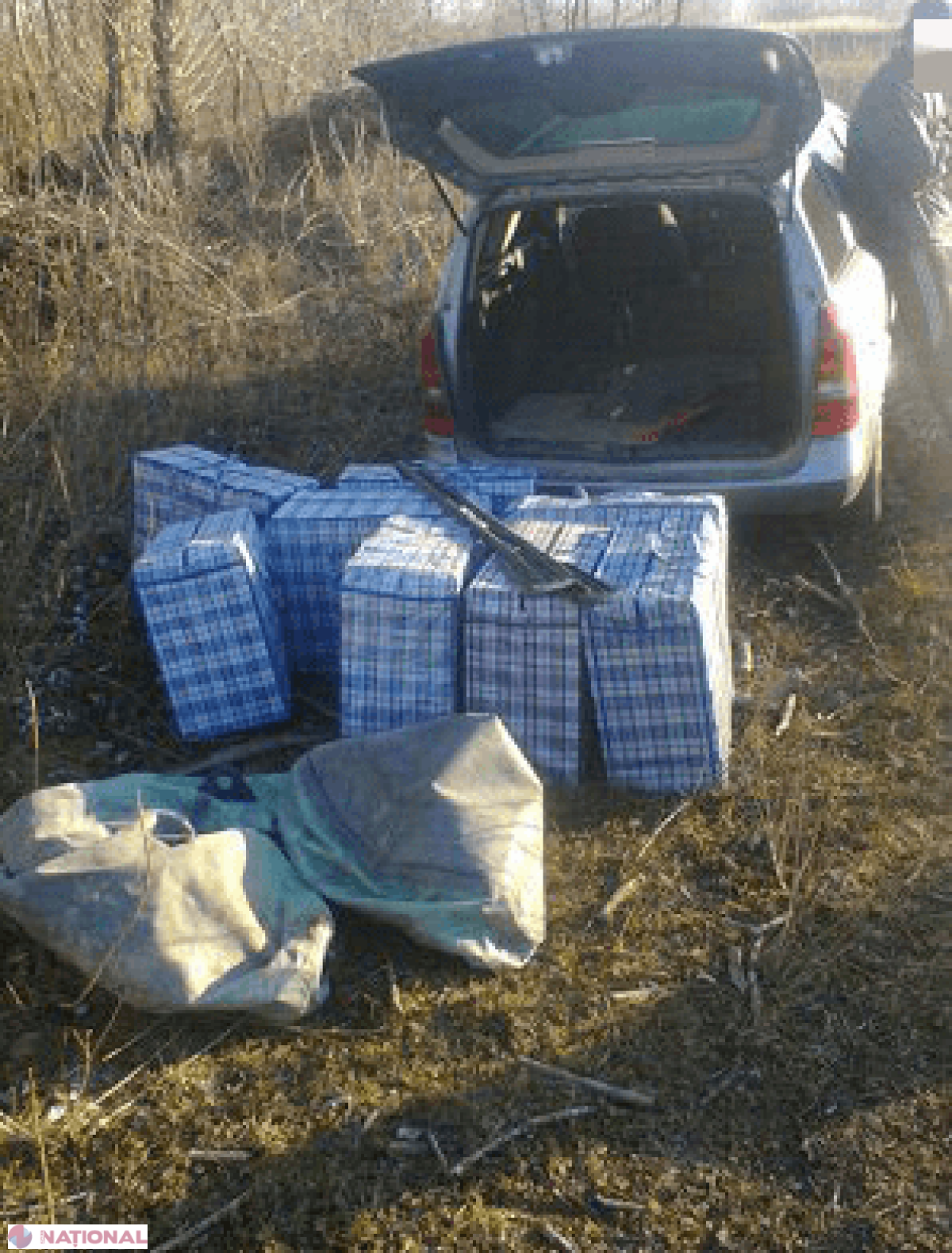 117 mii de țigarete de contrabandă, descoperite la frontiera cu România