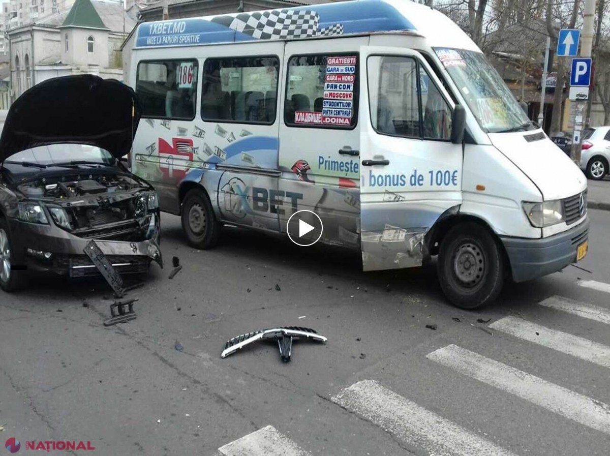 Statistică // Cele mai MULTE accidente din Chișinău au loc în zile de VINERI, între orele 12.00 și 20.00