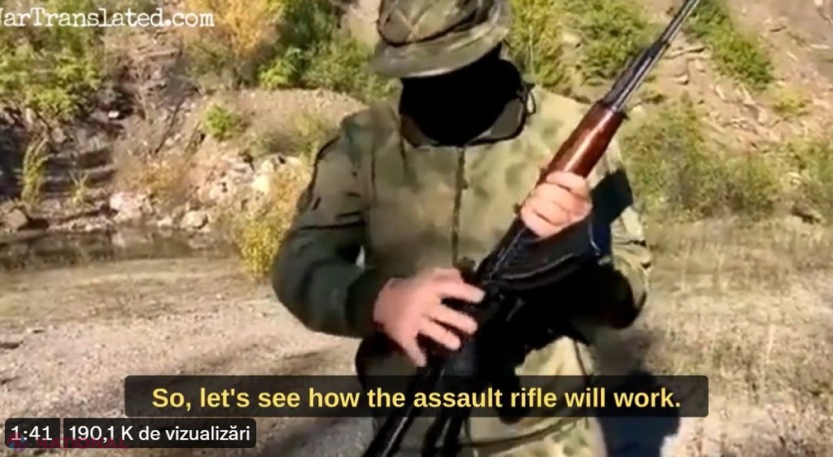 VIDEO // Rușii, șocați de o vestă antiglonț a ucrainenilor. Trag în ea direct cu un Kalașnikov: „E impenetrabilă, nu înțeleg!”