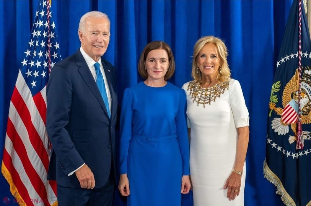 FOTO // Maia Sandu, întrevedere cu președintele SUA, Joe Biden: „A​preciem parteneriatul strategic de durată și relațiile strânse cu Statele Unite ale Americii”