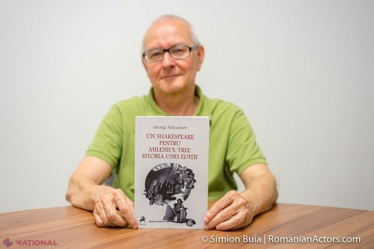  INTERVIU // George Volceanov, unul dintre cei mai apreciați traducători români ai momentului: „Afilierea Republicii Moldova la circuitul european al festivalurilor Shakespeare este o formă de integrare europeană”