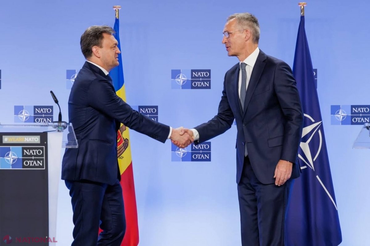 VIDEO // NATO îi cere Rusiei să-și retragă TRUPELE staționate ilegal pe teritoriul R. Moldova. Stoltenberg: „Moscova continuă să pună presiuni pe R. Moldova, inclusiv prin ȘANTAJ energetic și dezinformare, cu scopul de a destabiliza societatea”