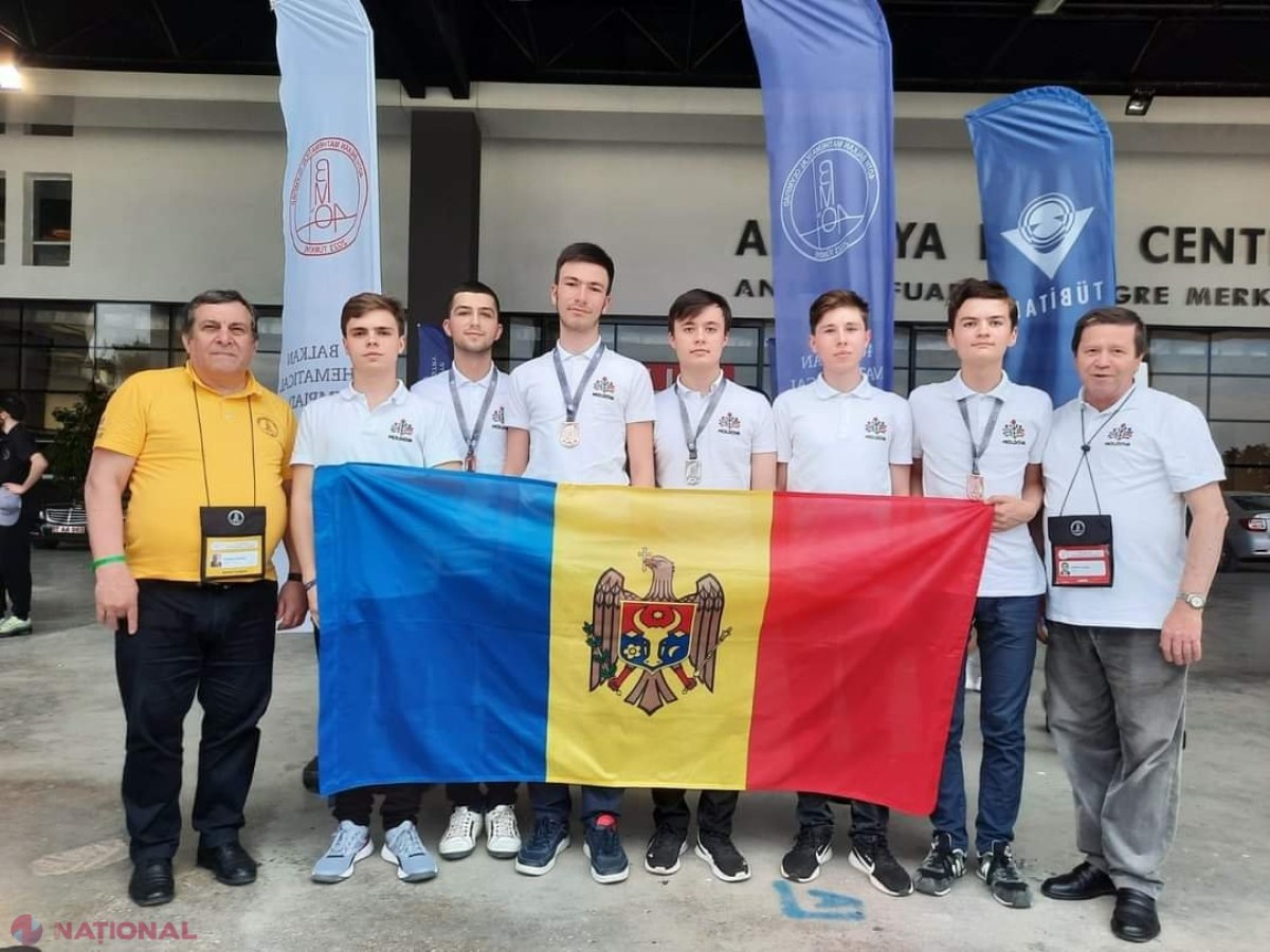 Patru medalii şi o menţiune de onoare pentru R. Moldova la Olimpiada Balcanică de Matematică: În ce instituție studiază olimpicii