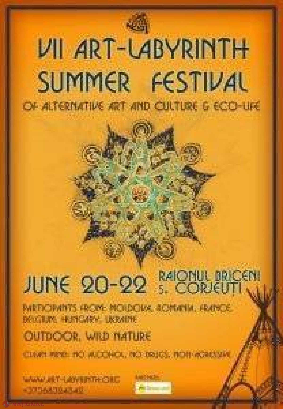 Festival în sânul „sălbatic” al naturii