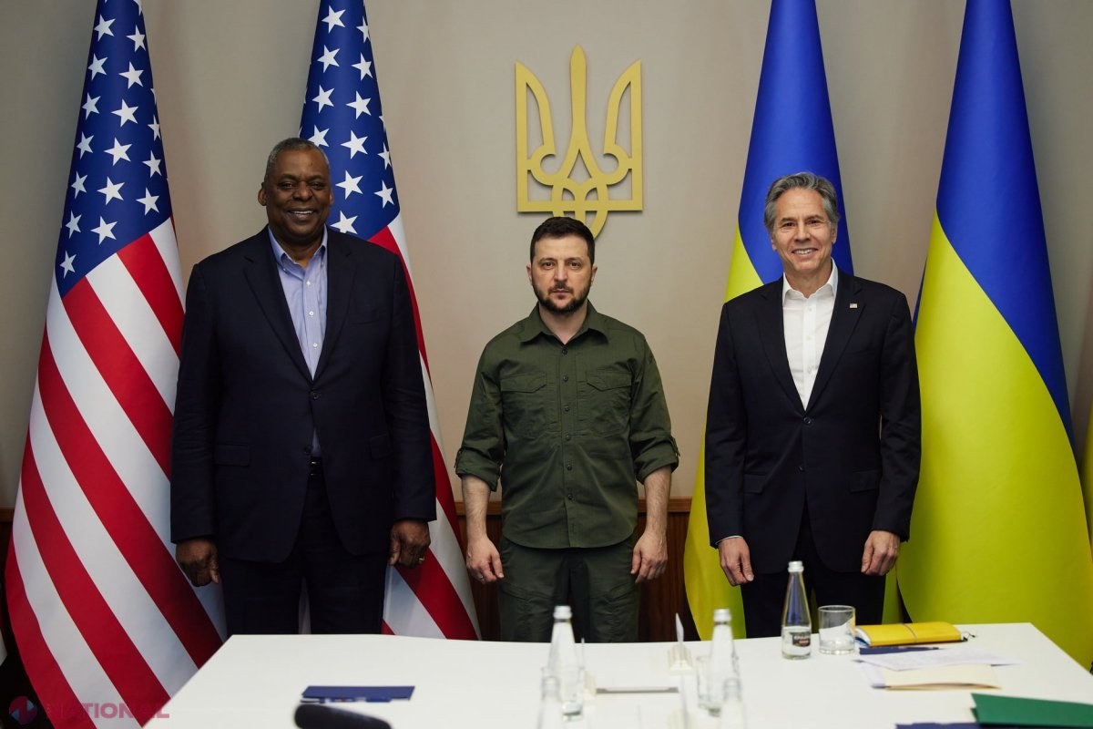 SUA acordă un nou AJUTOR Ucrainei. Secretarul de stat Antony Blinken, dar și secretatul apărării, Lloyd Austin, sunt convinși că Rusia lui Putin va PIERDE războiul declanșat în Ucraina. Cei doi oficiali s-au întâlnit la Kiev cu Zelenski 