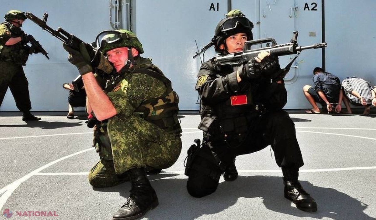China anunţă exerciţii militare comune cu Rusia