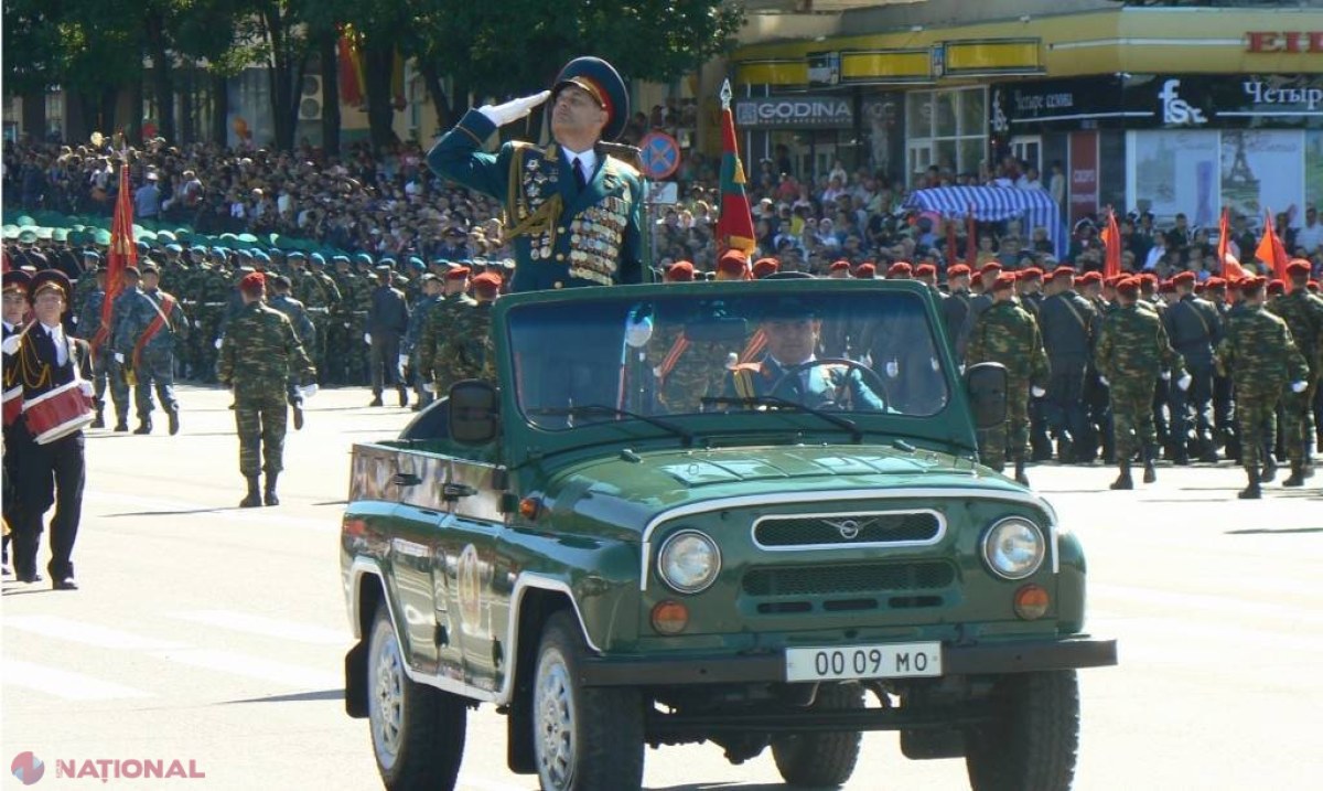 Pregătiri intense la Tiraspol pentru 9 mai! Dmitri Rogozin va participa la paradă