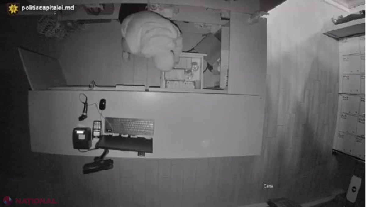 VIDEO // Chișinău: Tânăr reținut după ce a furat dintr-un magazin peste 10 000 de lei