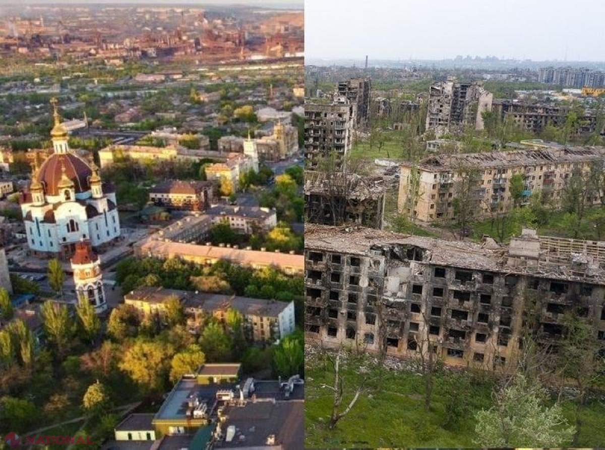 VIDEO // Cum arăta Mariupol înainte să fie cucerit de ruși și transformat în ruină