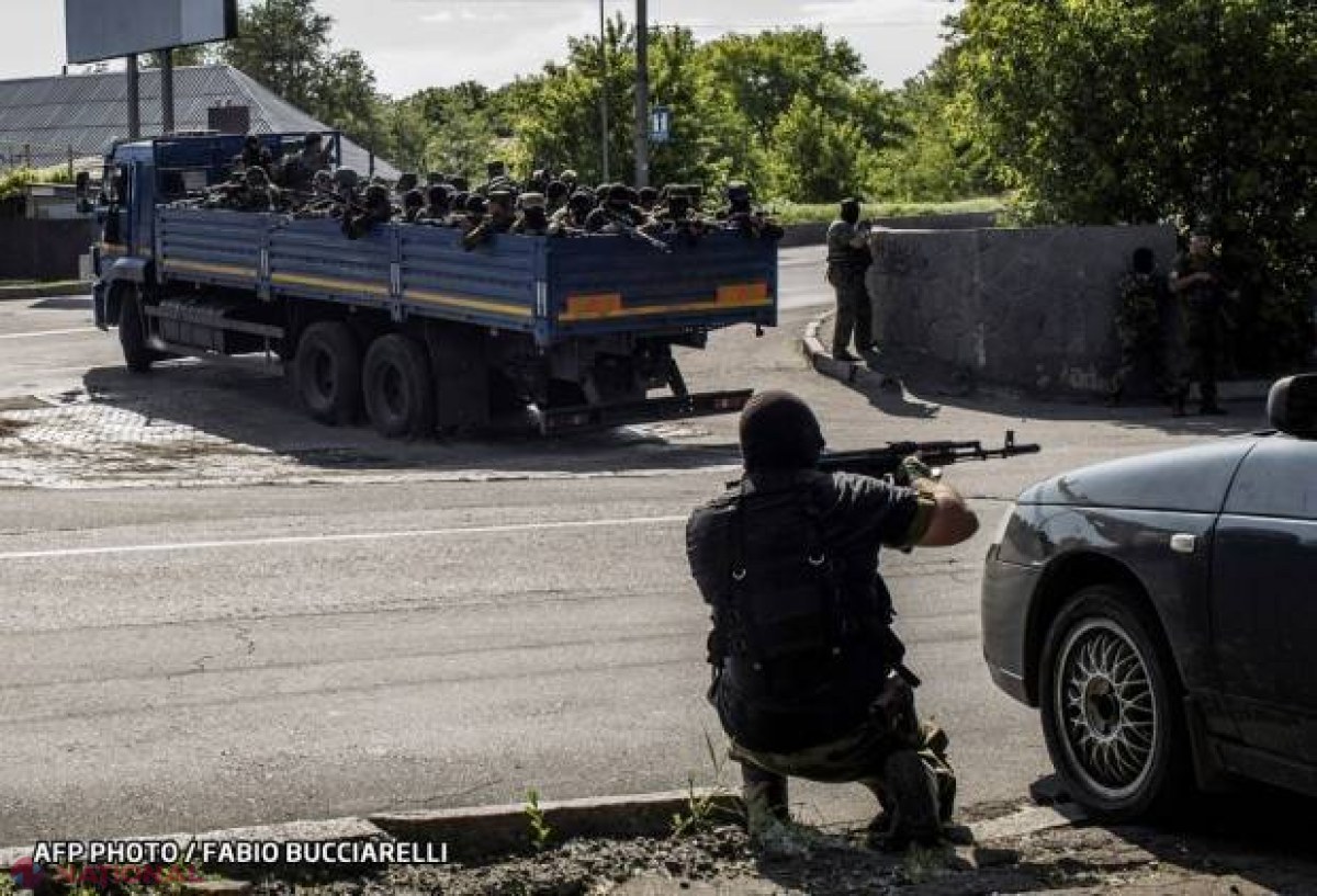 O întâlnire la un restaurant din Luhansk confirmă PREZENŢA militarilor ruşi în Ucraina