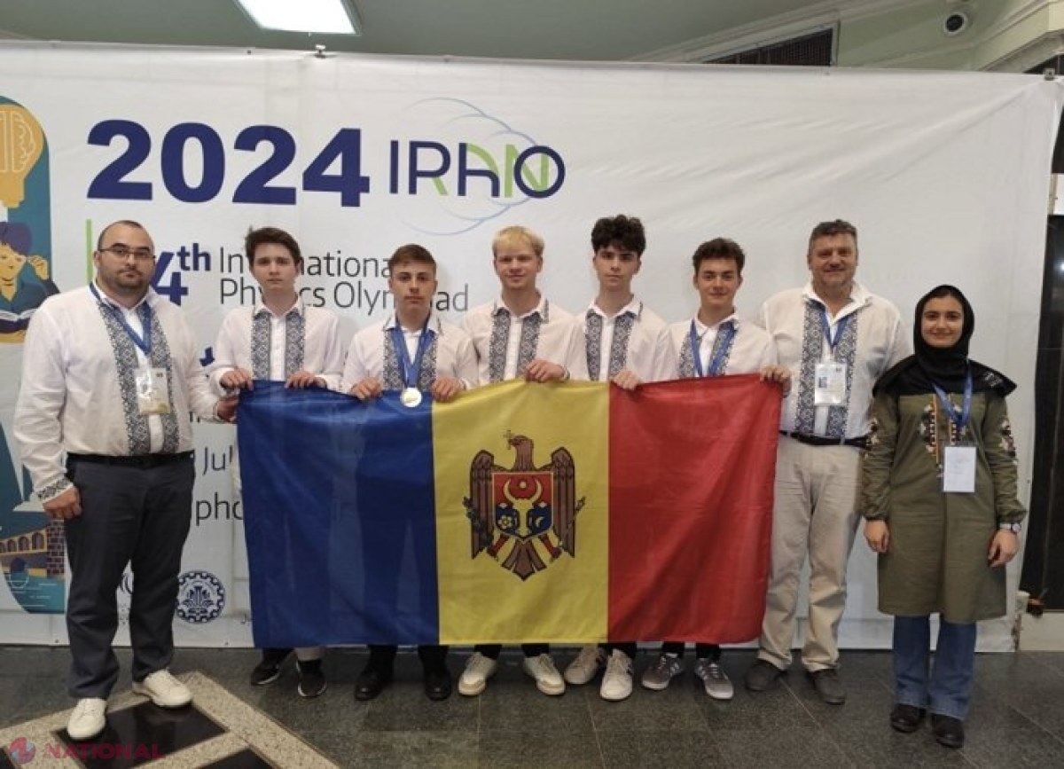 Medalie de bronz și trei mențiuni de onoare pentru R. Moldova la Olimpiada Internațională de Fizică