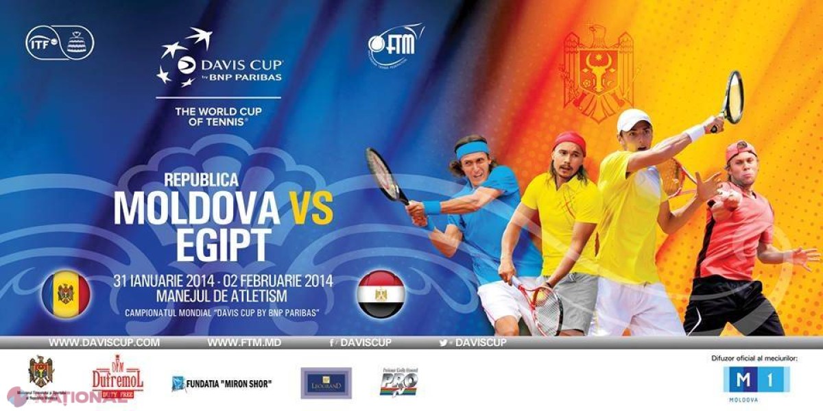 CUPA DAVIS // Dubarenco și-a VĂRSAT NERVII pe racheta de tenis, dar degeaba