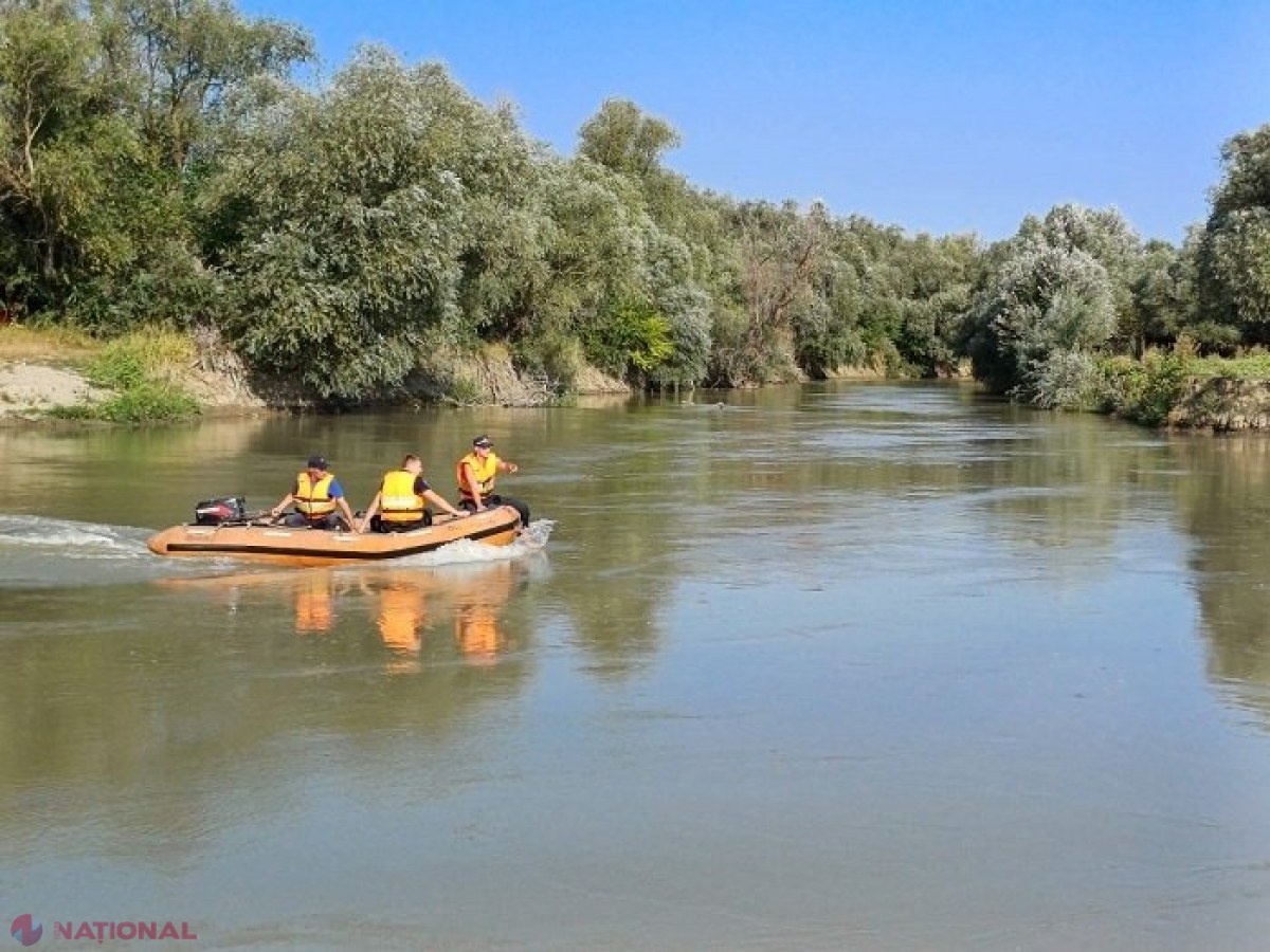 Un copil de 12 ani s-a înecat în Prut, iar cadavrul i-a fost recuperat peste două zile: 66 de persoane au murit înecate, de la începutul anului 
