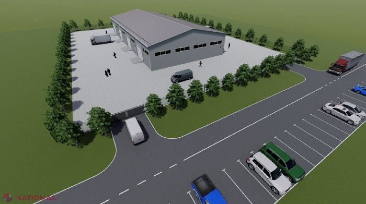 Hală de producere de 1 191 de metri pătrați, construită la Cimișlia, pentru a ajuta mediul de afaceri din regiune