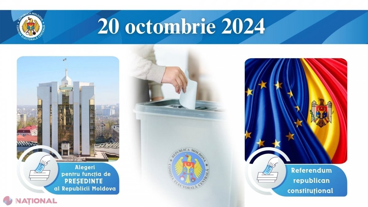 Scrutinul prezidențial și REFERENDUMUL constituțional din 20 octombrie, cele mai importante alegeri de la declararea independenței R. Moldova. ,,Ratarea acestei ocazii UNICE va fi un mare eşec nu al preşedintei Maia Sandu, ci al R. Moldova