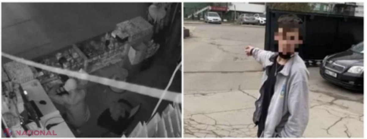VIDEO // Cel puțin 23 de FURTURI până la 16 ani: A venit de la Comrat să „facă bani” la Chișinău