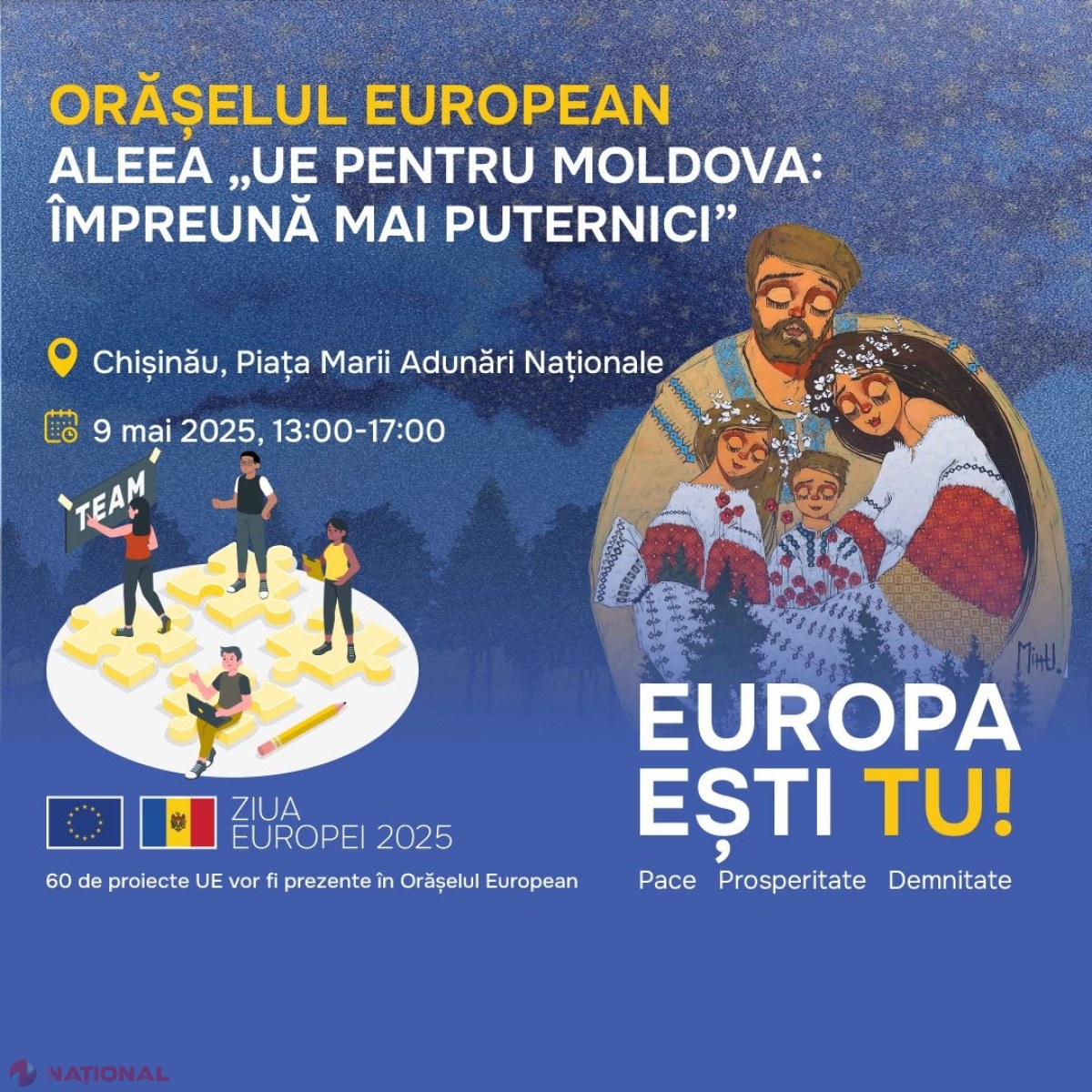 Oaspeți înalți de la Bruxelles, de 9 mai la Chișinău: Vor lansa din PMAN Planul European de Investiții de 1,9 miliarde de euro pentru Republica Moldova