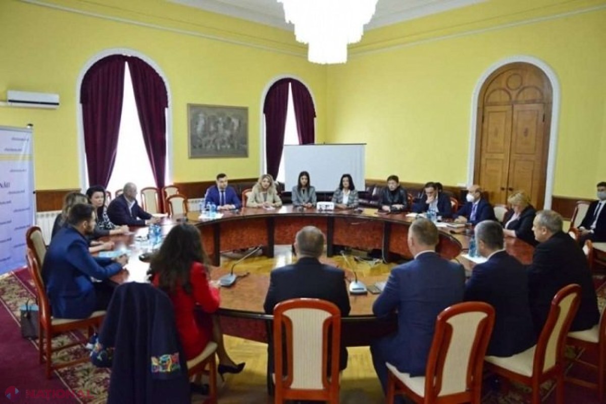 O delegație oficială a Administratorilor Publici din România a mers astăzi la Primăria Chișinău, dar primarul Ceban era plecat în Federația Rusă