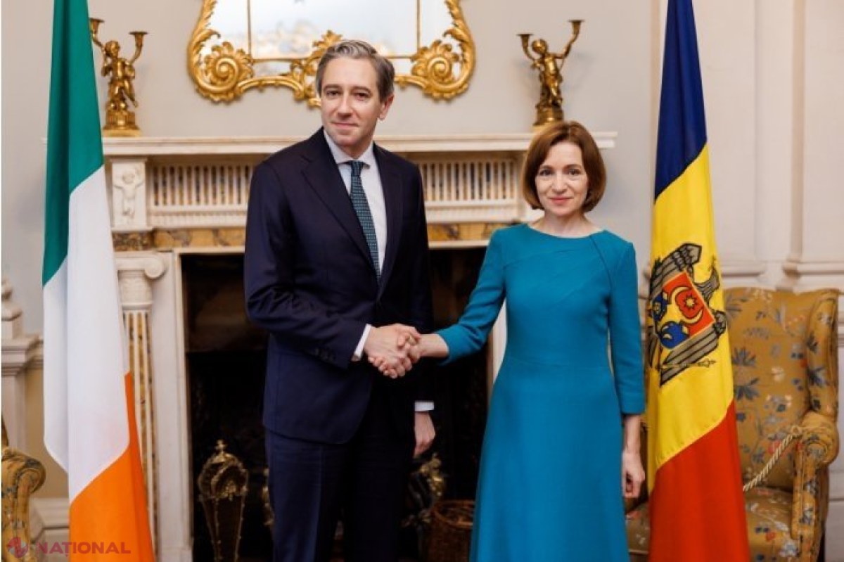 Șefa statului Maia Sandu, în vizită la Dublin: „Irlanda este un exemplu demn de urmat pentru țara noastră”