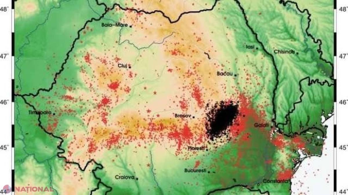 Un nou CUTREMUR în Vrancea. Ce magnitudine a avut și cât de adânc a fost seismul 