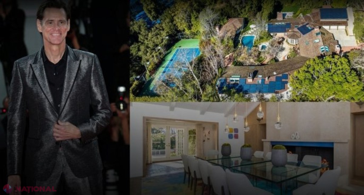 Imagini fabuloase din casa în care Jim Carrey a trăit 30 de ani. Cu cât vrea să o vândă, după ce a cumpărat-o acum trei decenii cu aproape 4 milioane de dolari