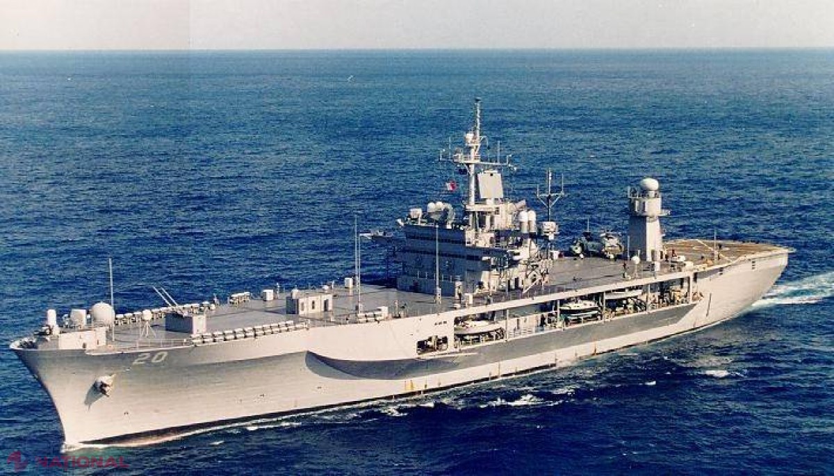 Nave de RĂZBOI în MAREA NEAGRĂ, în apele teritoriale ale României