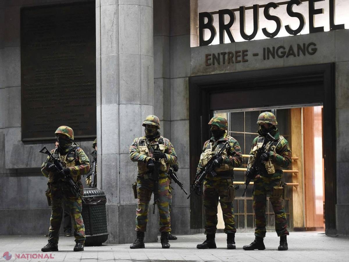 OPERAŢIUNE ANTITERORISTĂ la Bruxelles: Şaisprezece persoane au fost arestate.Oraşul rămâne în alertă maximă