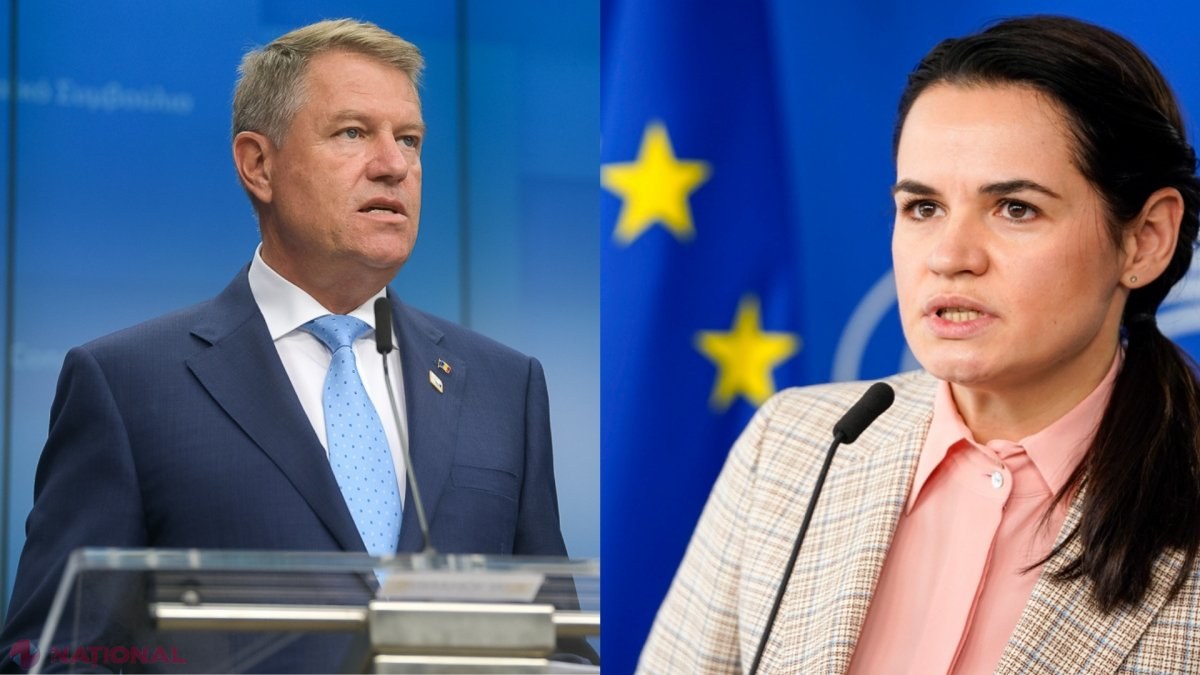 Lidera opoziției din Belarus mulțumește României și lui Klaus Iohannis pentru sprijinul oferit: În 1989, România s-a aflat în aceeași situație. A sosit timpul și pentru Belarus să se descătușeze