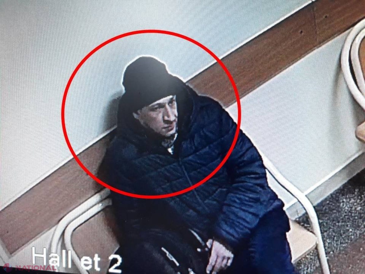 VIDEO // Recunoașteți bărbatul din imagini? Este căutat de Poliție pentru ceea ce a făcut într-o policlinică din Chișinău
