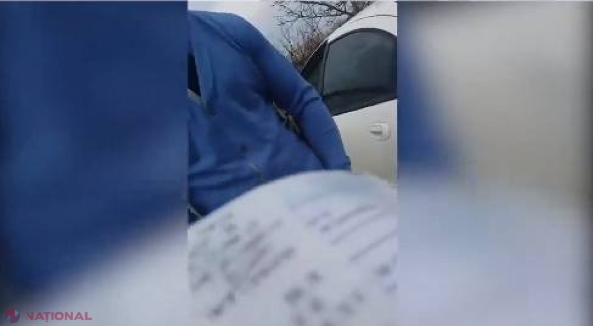 VIDEO // Șofer din Cimișlia, către polițist: „Eu sunt beat, cheamă grupa”. Oamenii legii susțin că acesta s-a victimizat și a devenit agresiv