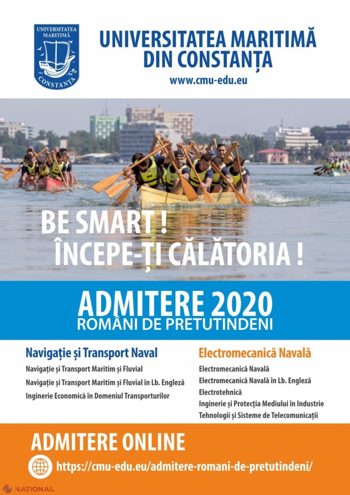 Oportunitate pentru absolvenții din R. Moldova. Universitatea Maritimă din Constanța oferă 94 de locuri fără taxă pentru românii de pretutindeni. Ce SALARII pot avea cei care trec prin această instituție