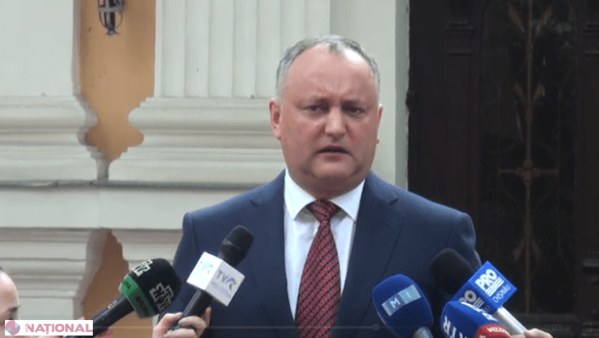 Dodon RECUNOAȘTE implicarea lui Rogozin în problema reluării livrărilor de energie electrică din Transnistria: „Important e că am obținut un preț mai jos”