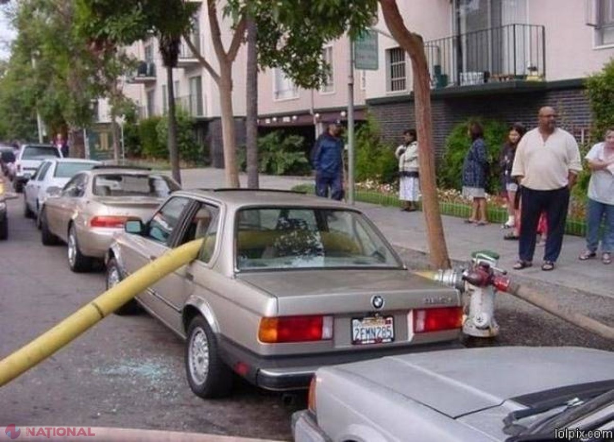 GALERIE FOTO // Ce se întâmplă când nu parchezi cum trebuie