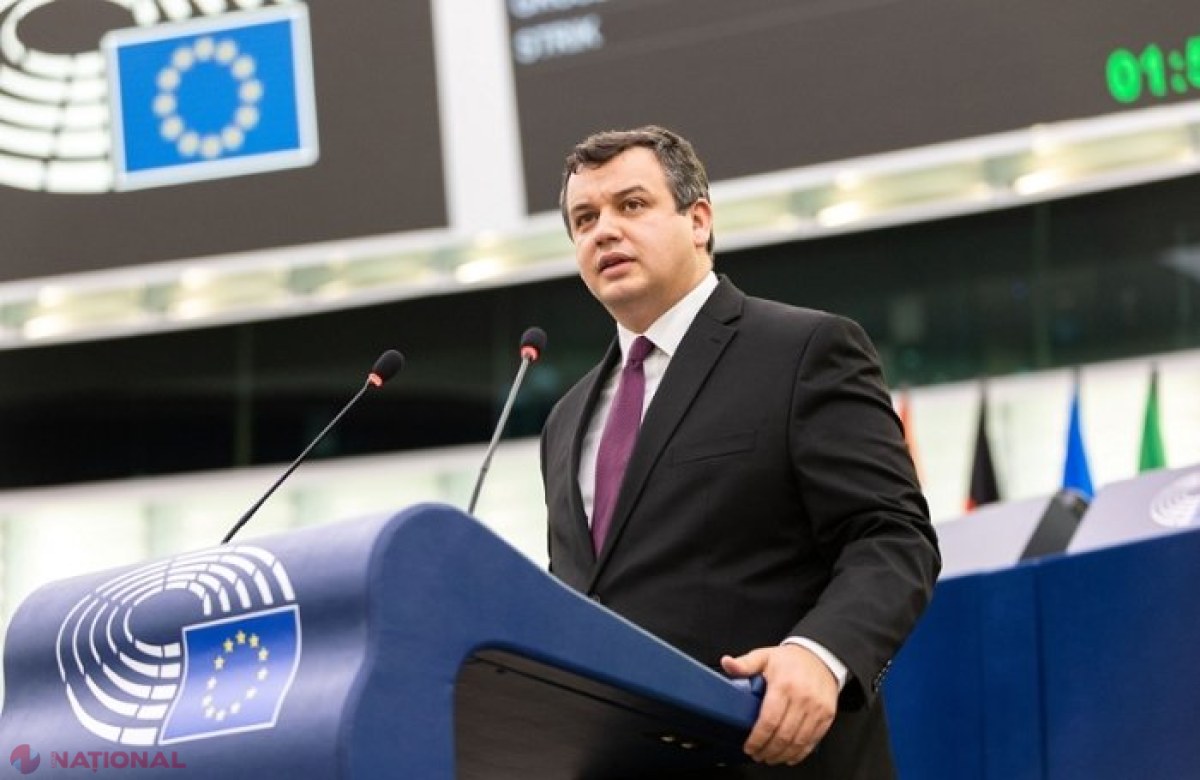 Declarație în Parlamentul European: „Amenințarea venită de la Moscova nu ne sperie, pentru că obiectivul nostru este ca R. Moldova să se integreze în UE, iar națiunea română să se reunească”