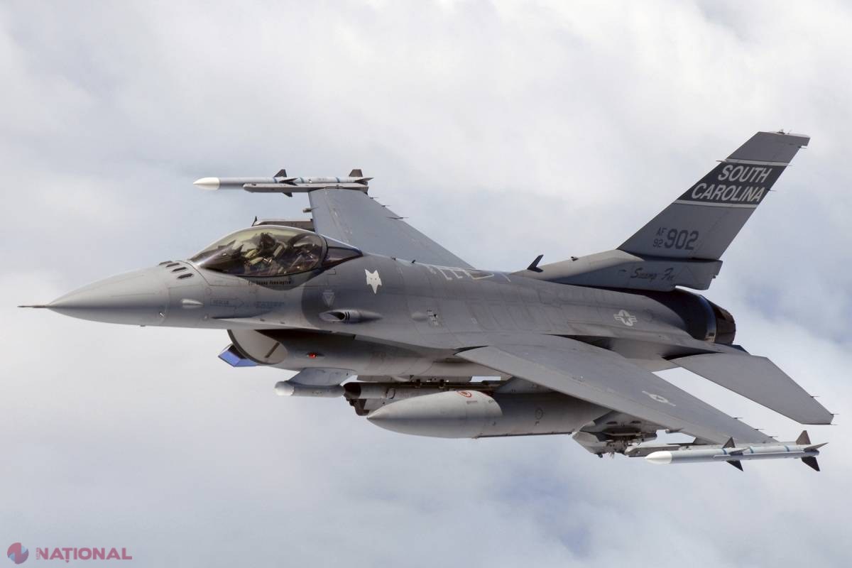 SUA urmează să trimită 12 avioane de tip F-16 la graniţa Ucrainei 
