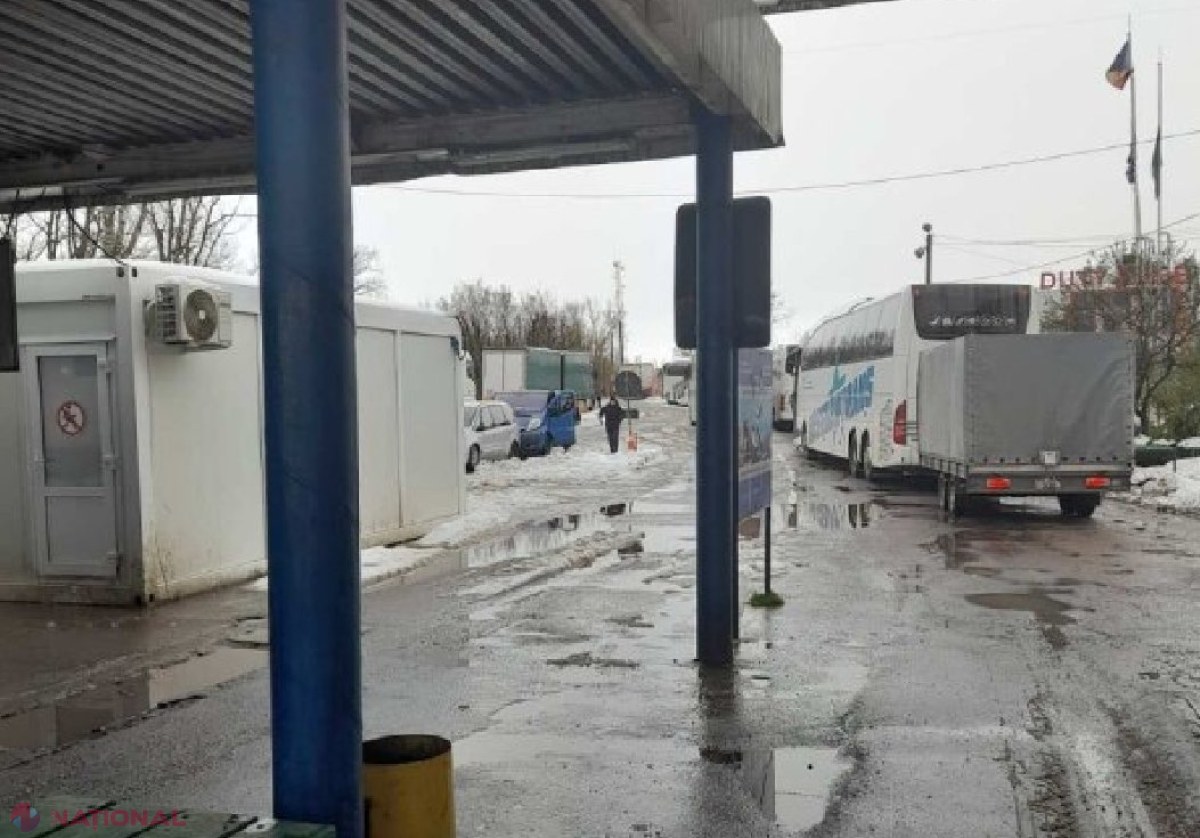 A fost RELUATĂ circulația prin punctul de trecere a frontierei Sculeni