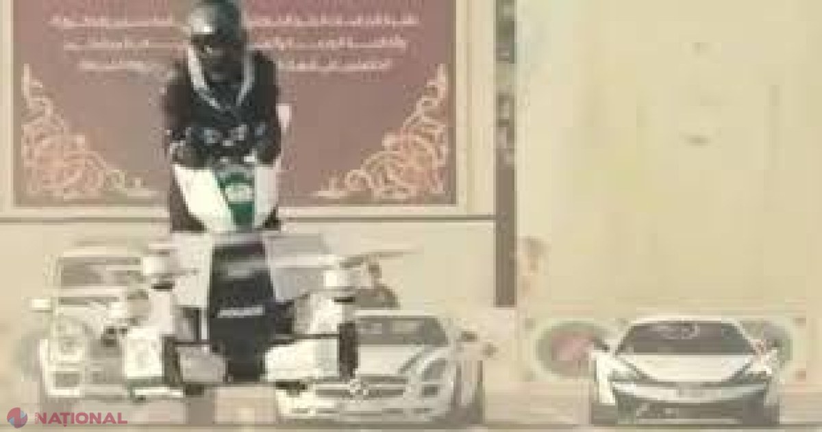 VIDEO // Motocicletă ZBURĂTOARE pentru poliția din Dubai