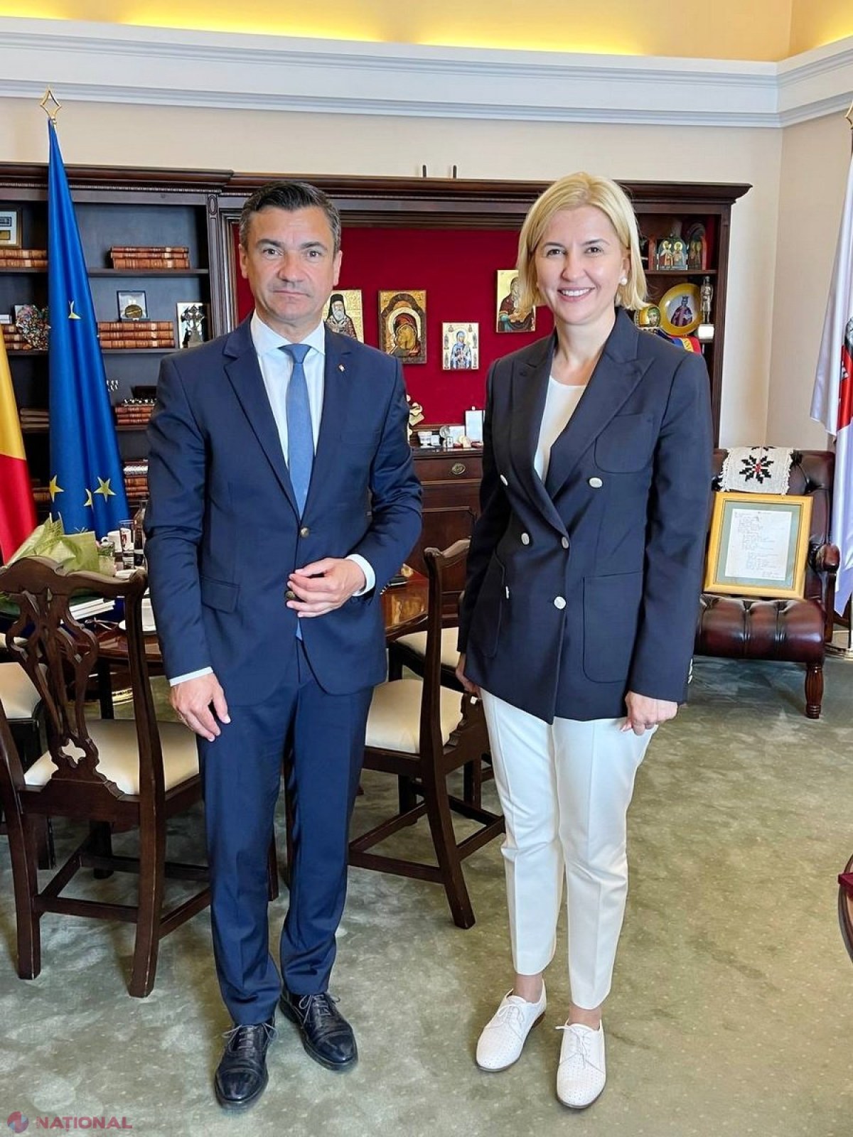 Irina Vlah a mers după sprijin în România: „Ne impresionează evoluția industriei și dezvoltarea sectorului IT în Iași”