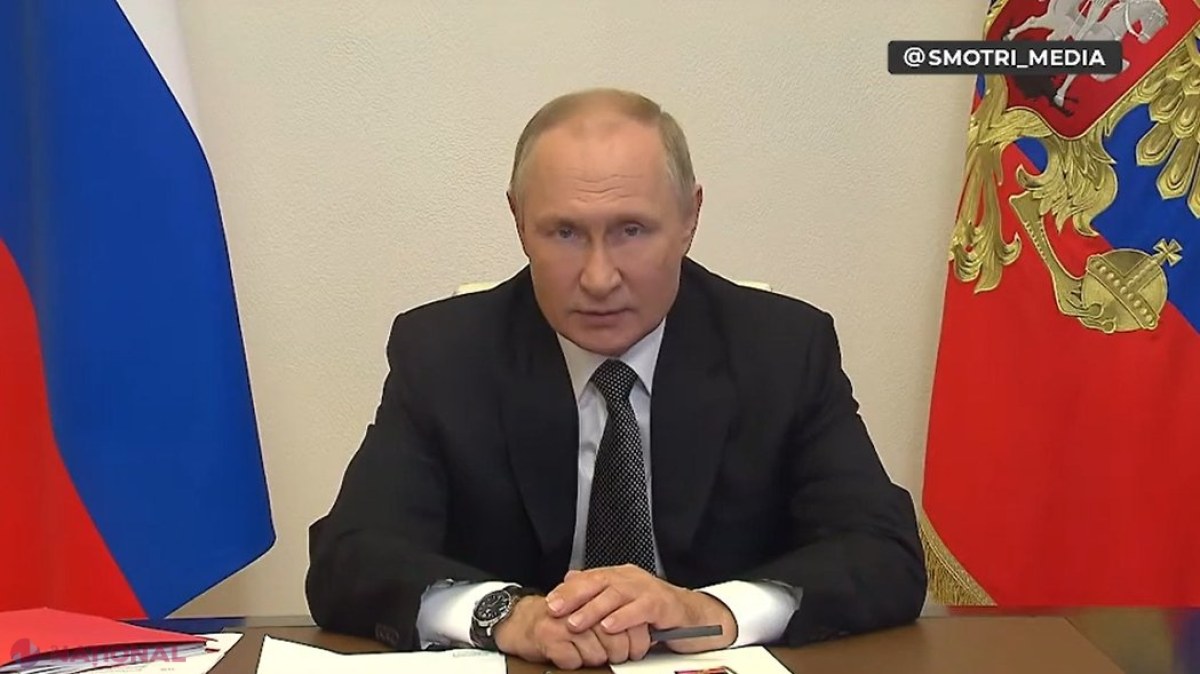 VIDEO // ​Putin a semnat DECRETUL privind introducerea legii marțiale în regiunile ANEXATE Herson, Zaporojie, Lugansk și Donețk