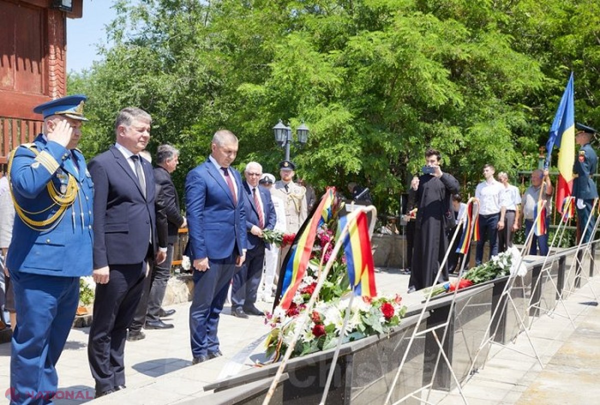 Eroii români, comemorați la Cimitirul de Onoare Românesc de la Țiganca: „Să le mulțumim eroilor pentru jertfa lor, pentru eliberarea Basarabiei, pentru ca noi astăzi să putem vorbi liber limba română”