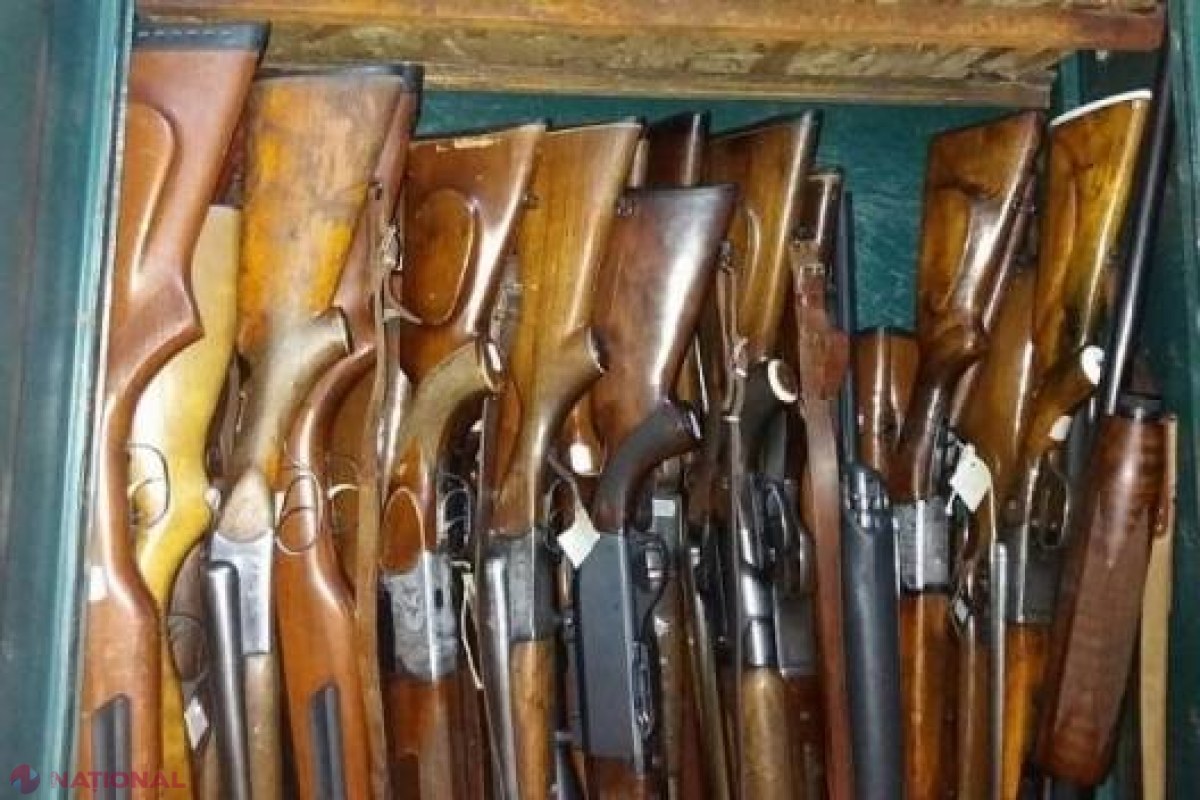 MII de arme ridicate de Poliție pe teritoriul R. Moldova