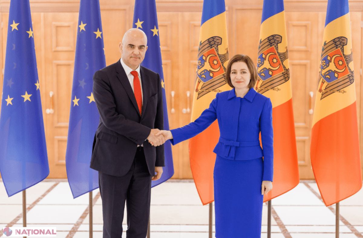 Întrevedere între Maia Sandu și Alain Berset la Consiliul Europei