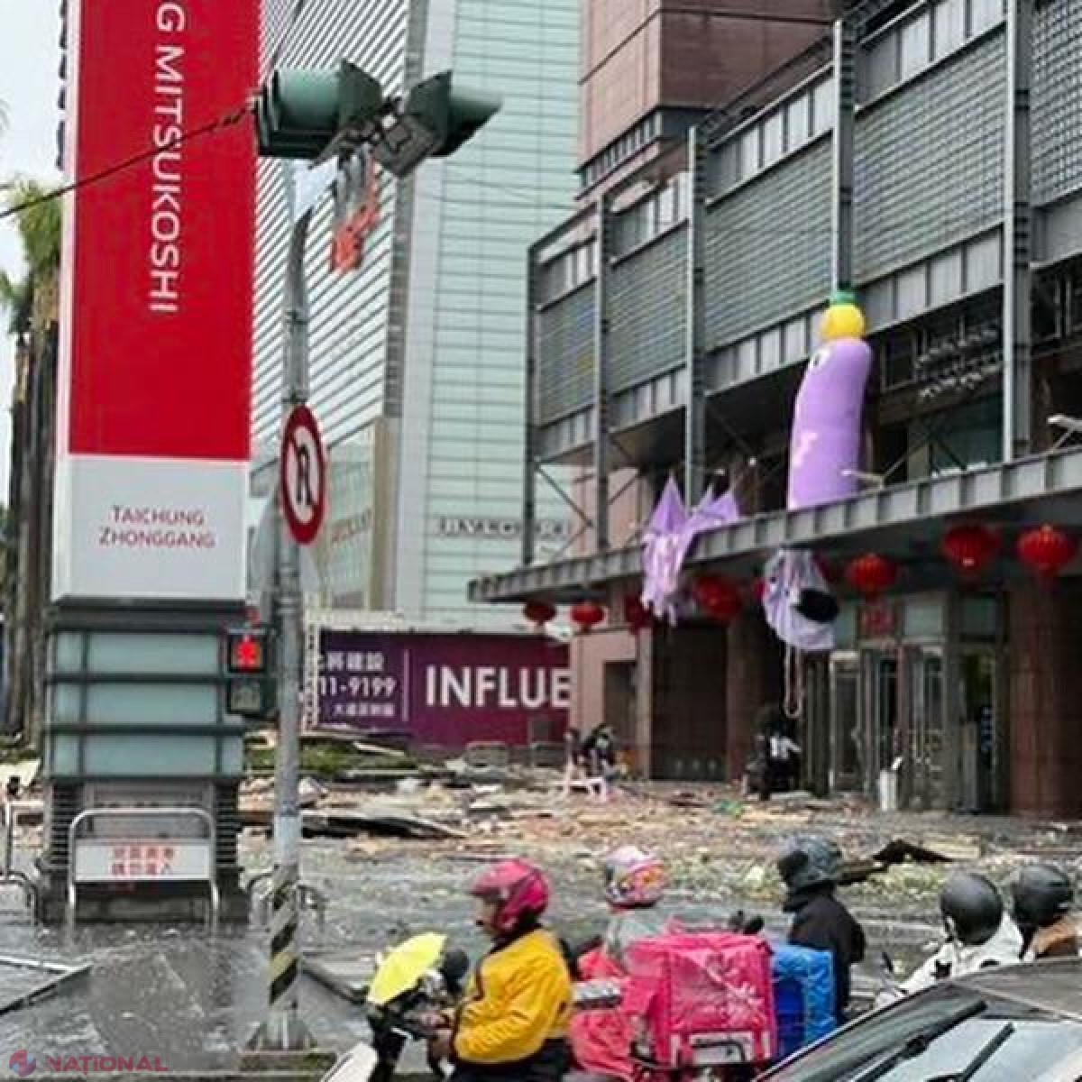 Tragedie la un mall din Taiwan: bilanț sumbru după explozie, turiști răniți