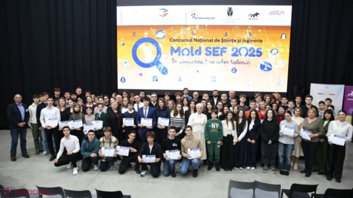 Tinerii talentați ai țării, premiați la Concursul Național de Științe și Inginerie 2025!