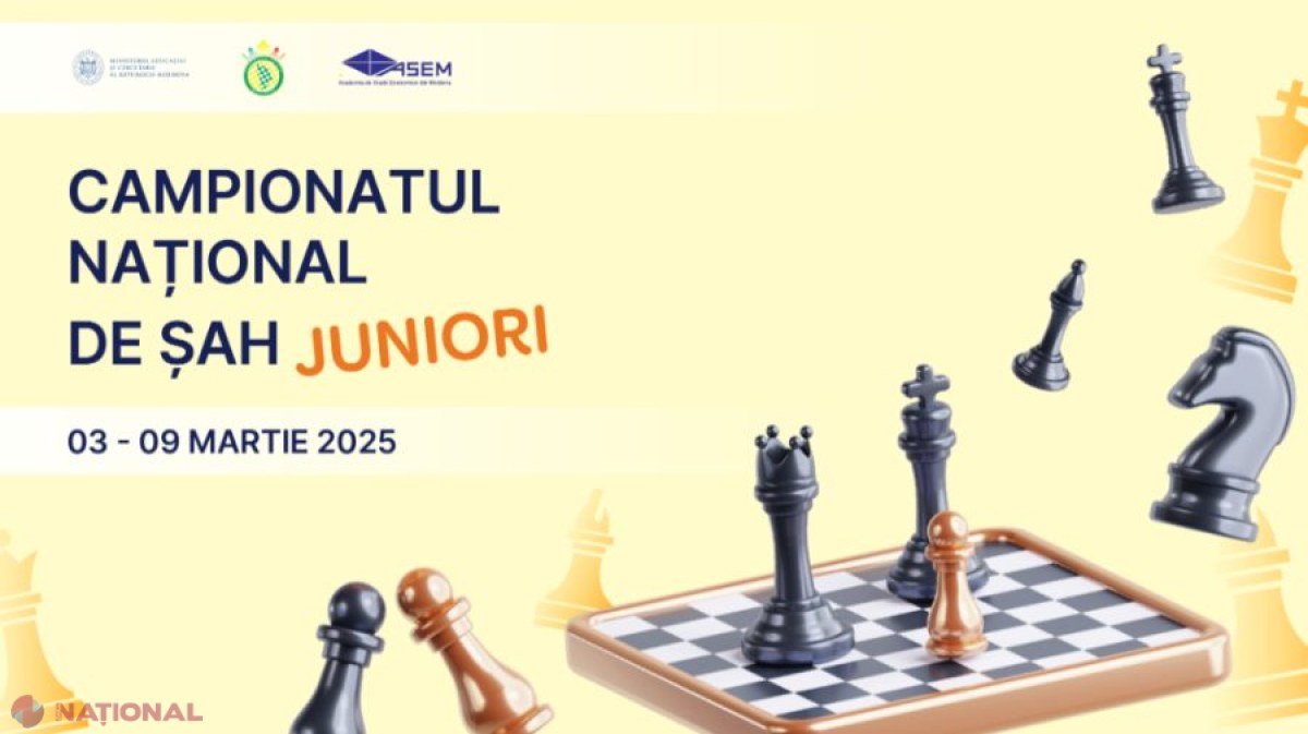 Campionatul național de șah pentru juniori debutează la Chișinău: Înscrierile sunt deschise!
